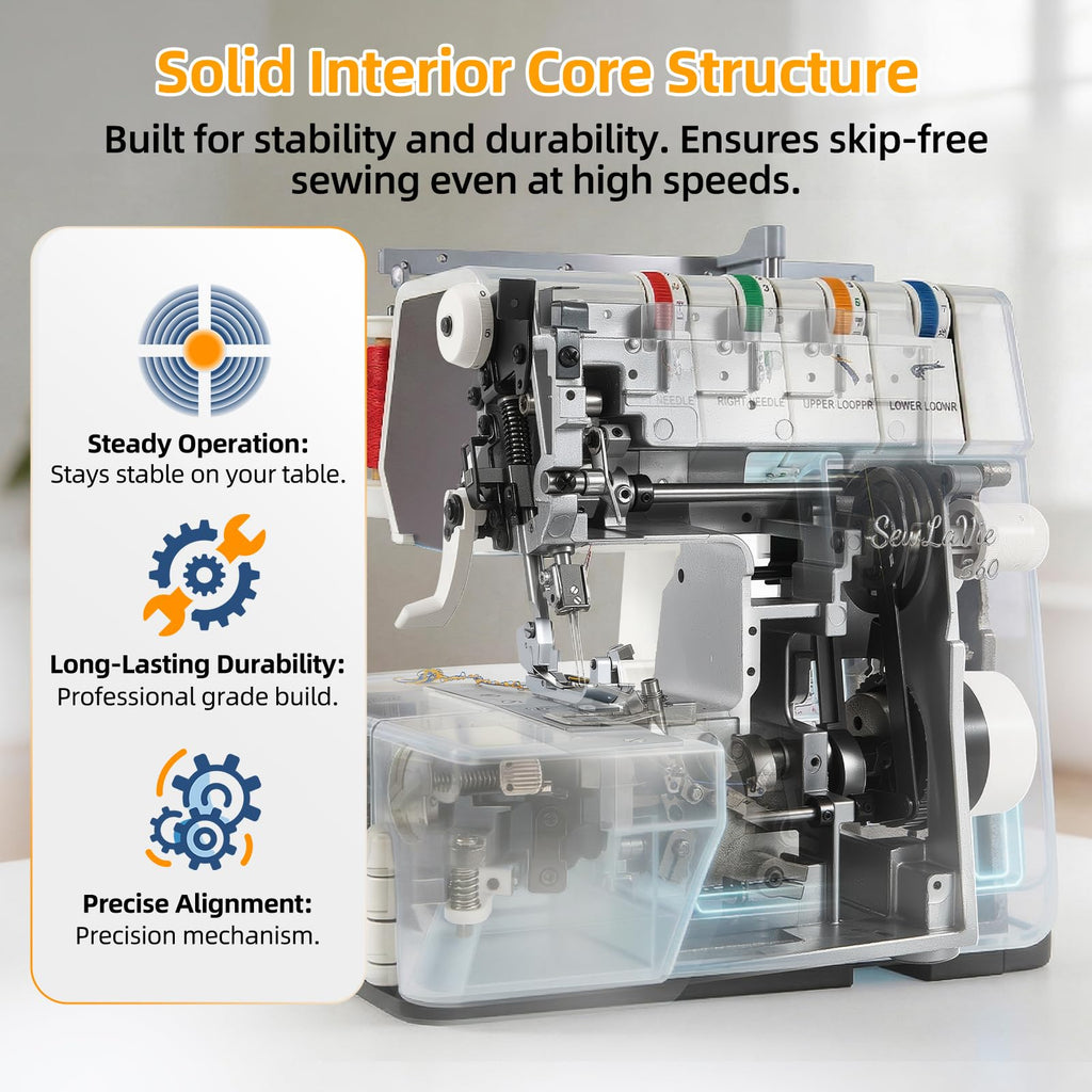 Sewlavie 360 Serger and Overlock Machine