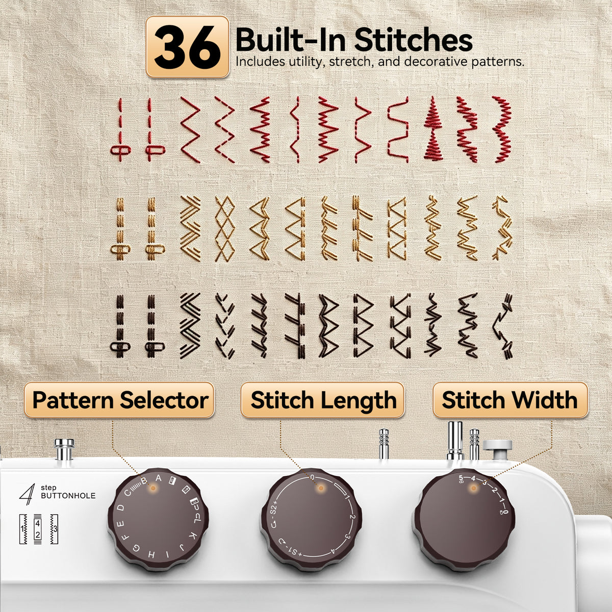 SewLaVie 996P Mechanical Sewing Machine