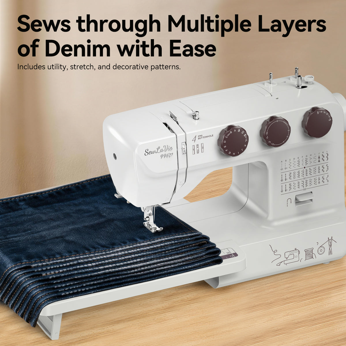 SewLaVie 996P Mechanical Sewing Machine