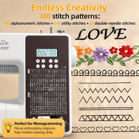 Sewlavie 1130 Computerized Sewing and Quilting Machine